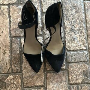 BP 4” D’Orsay Ankle Strap Heels
